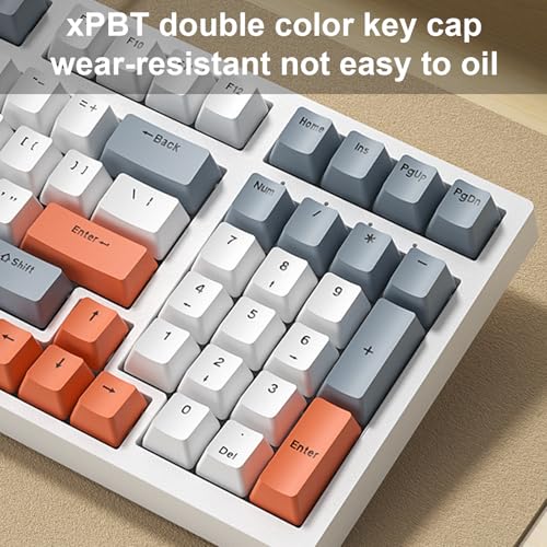 Teclado Mecánico Gamer 98 Teclas LED Negro miniatura 3