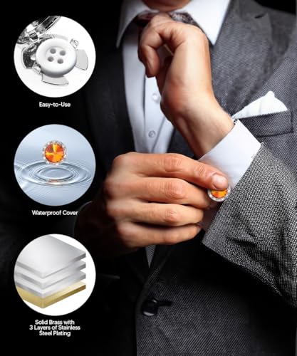 Cubiertas para botones Vittorio Vico by Classy Cufflinks miniatura 4