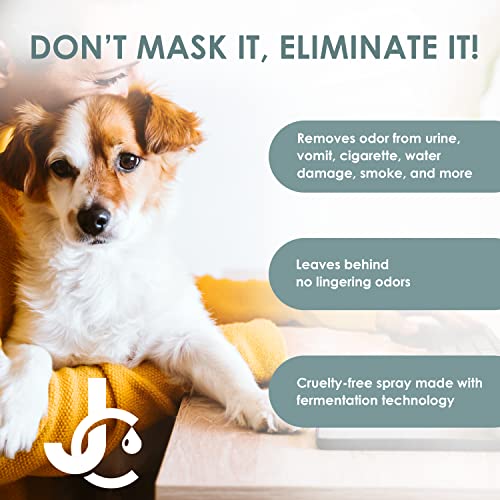 Jumblclean Zero Odor Multipurpose Smell Eliminator Spray & Room Deodorizer No Scent, Natural, Non Toxic Surface & Air Freshener For Home, Car, Closets, Smoke, Pets, Bathroom & Carpet Made In Usa #TOP3