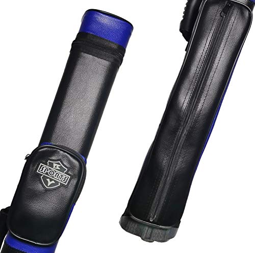 By Sports 2X2 Hard Cue Case Square Pool Cue Billiard Stick Carrying Case #TOP2