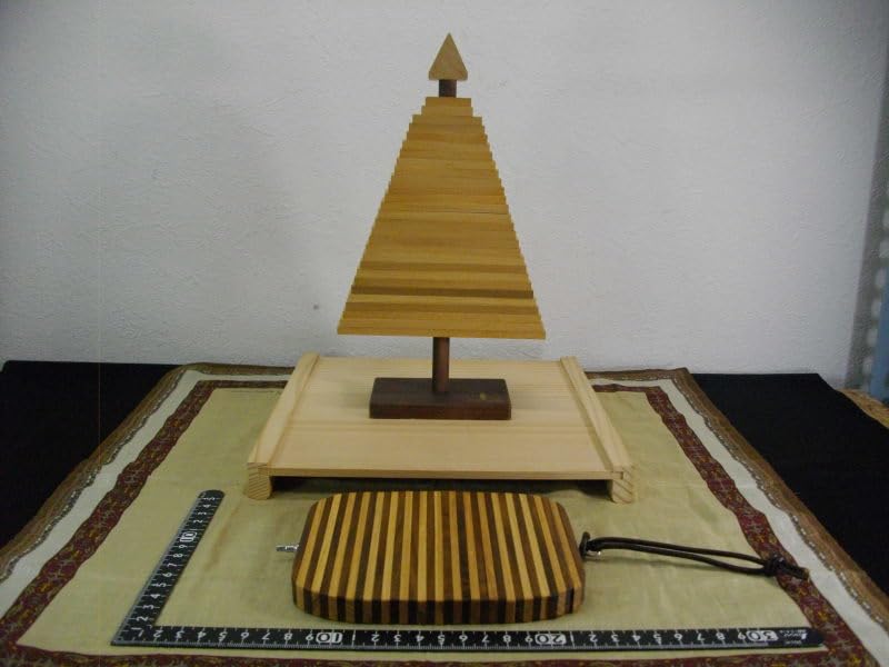 Amazon.co.jp: まとめて木製ツリー木製オブジェねじりねじれアート工芸