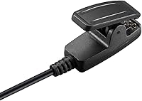 Vista 4 de Kissmart Compatible con cargador Forerunner 735XT, cable de carga de repuesto para reloj inteligente Garmin Forerunner 735XT