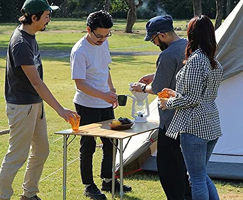 アウトドアテーブル レジャー バンブー 竹 アウトドア 折りたたみ Amazon.co.jp: レジャーテーブル 折りたたみ バンブー 竹製 幅