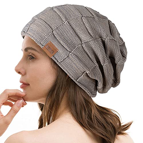REDESS Beanie Hat for Men and Women Winter Warm Hats Knit Slouchy Thick Skull Cap - Thumbnail 6