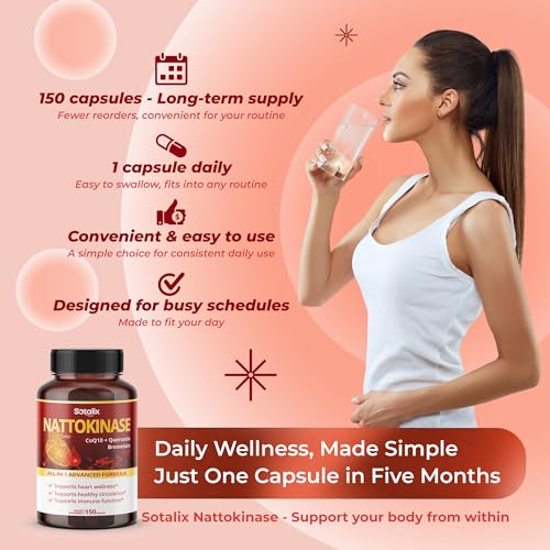 SOTALIX SUPPLEMENT Nattokinase Supplement Third Party Tested