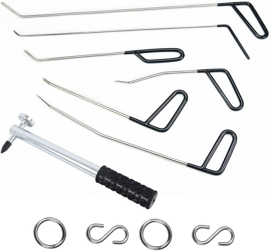 22新作 Shinepick デントリペアツール デントリフター 車の凹み直し へこみ直し 修復工具 バキュームリフター 引っ張り工具 デントリペア工具 Diy修理工具セット 58pcs Fucoa Cl