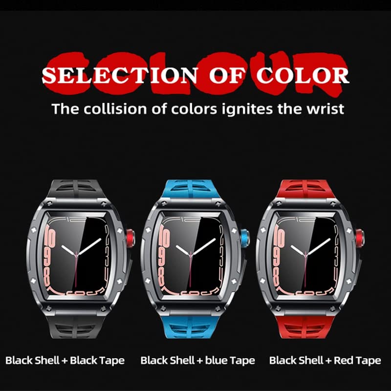 Kit de modification Apple Watch 45 mm : réinventez votre montre en version luxe - 4