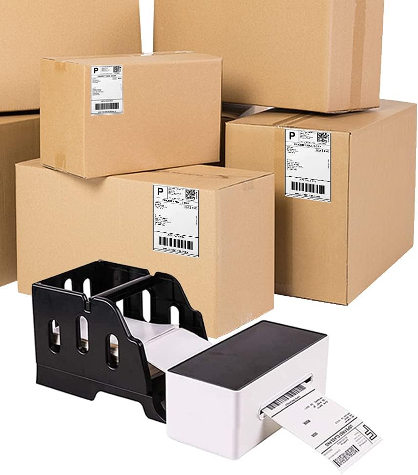 Thermal Direct Shipping Label, 500PCS 4x6 Fanfold Direct Shipping Labels Sticker Label Paper for Thermal Label Printers (500PCS / Stack) - Image 7