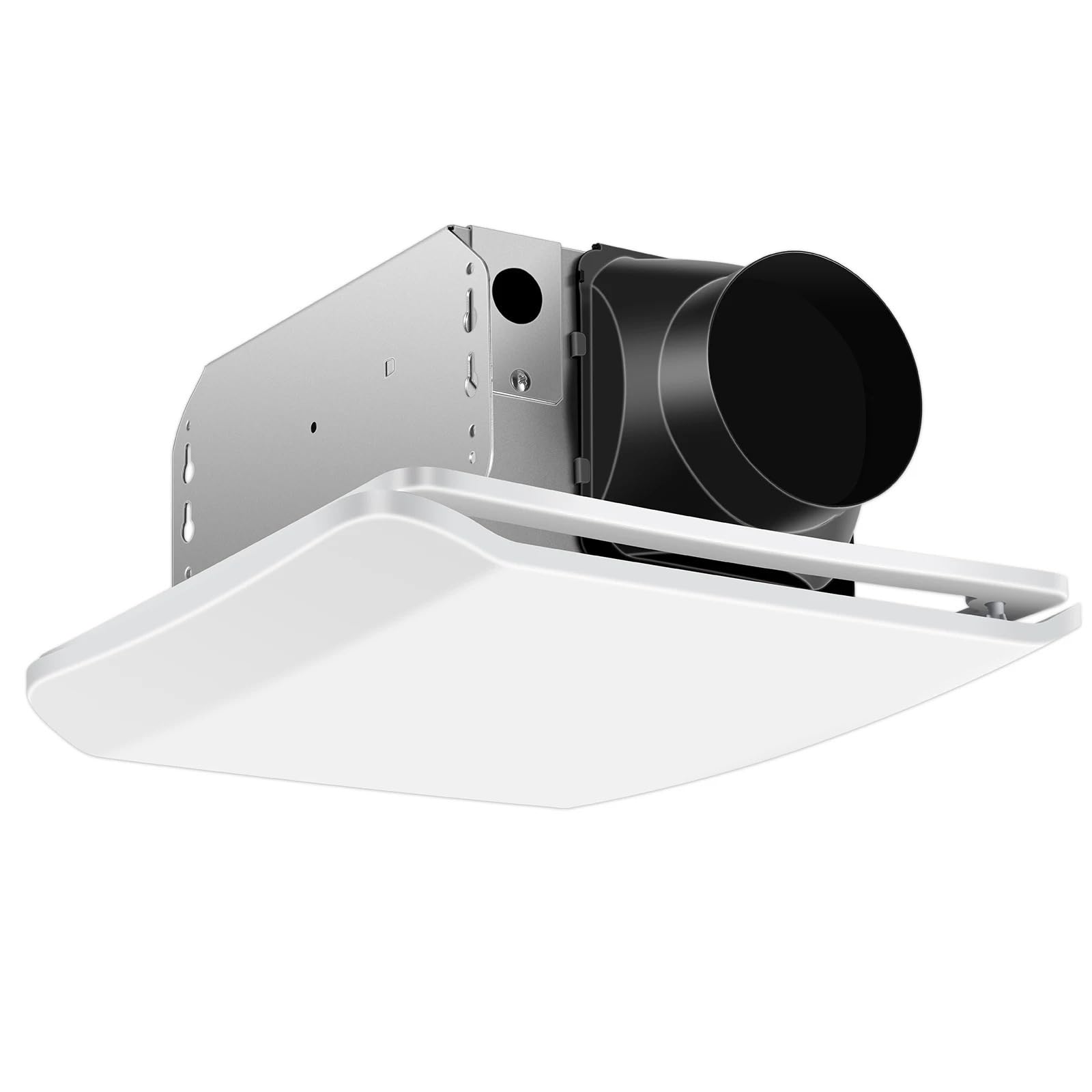 Ventilateur d'extraction pour salle de bain et chambre à coucher avec conduit 10.2 cm