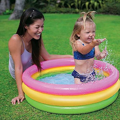 Piscina de Bolinha 80 litros Colorida + 100 Bolinhas
