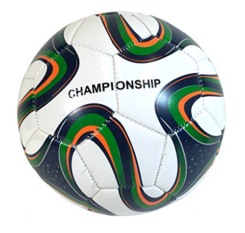 Soccer Ball Size 5 - U.S.A, Barcelona, El Salvador, Spain, Mexico, Italy, Brasil, Polska, Guatemala, Madrid, Argentina (World Color)