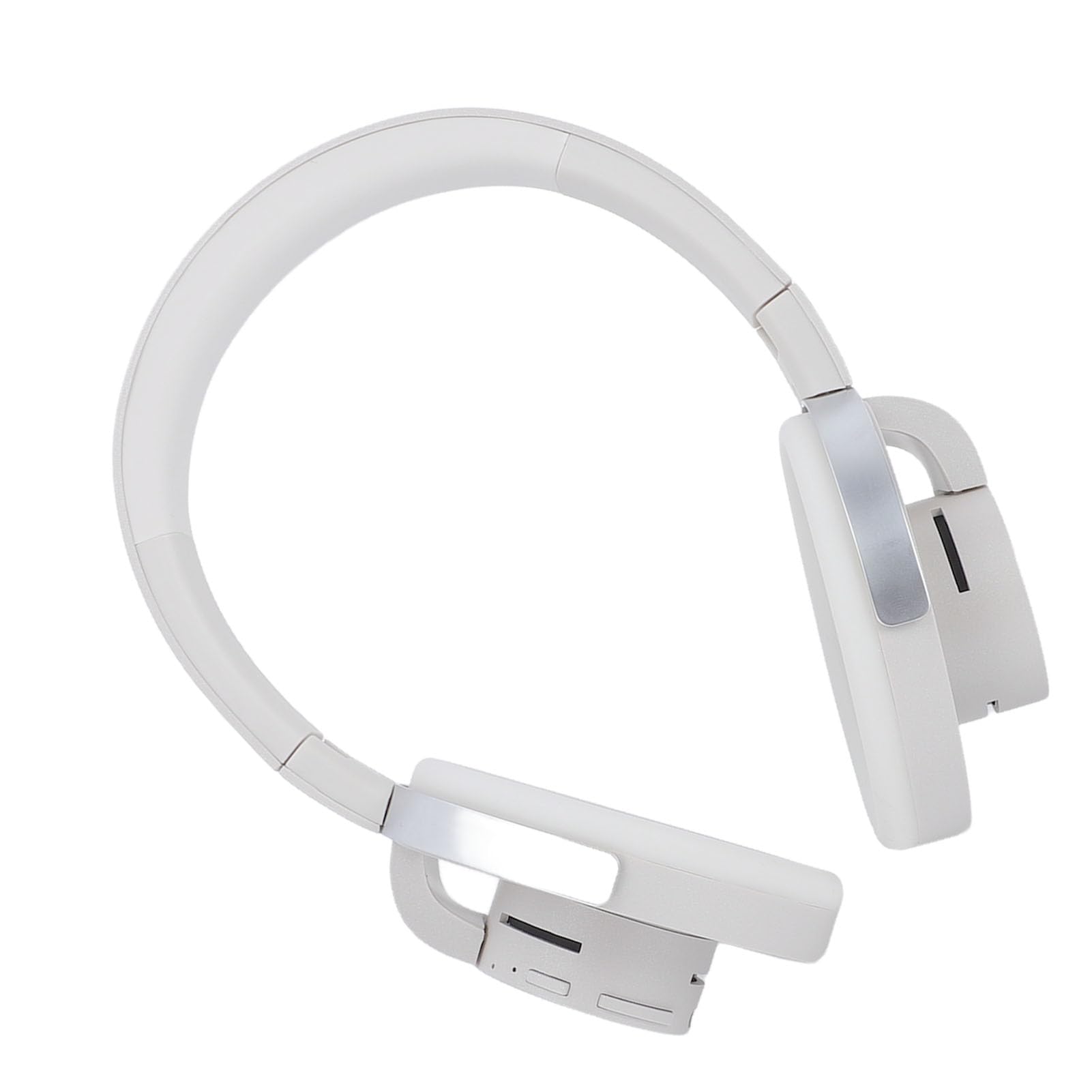 Cuffie Wireless Aperte, Auricolari Pieghevoli Sopra l'orecchio con Doppi Driver Dinamici, Bluetooth 6.0, 20 Ore di Riproduzione, Accoppiamento Doppio Dispositivo per Viaggi di Lavoro