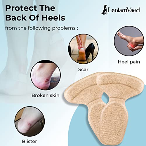 Image of Reusable Metatarsal Pads Women, Ball of Foot Cushions for Women All Day Pain Relief and Comfort, Washable Heel Pads One Size Fits All High Heel Inserts (10 Pieces in A Set)