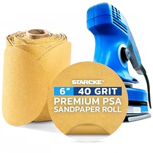Starcke 6A Schleifpapier Rolle, Körnung 40