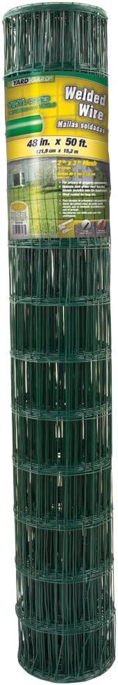 YARDGARD308358A Fence, Green, 4' H