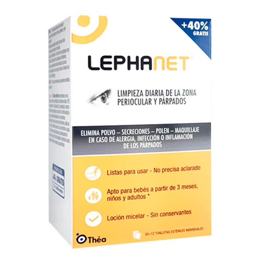 Thea Thea Lephanet 12 Eye Cleansing Wipes