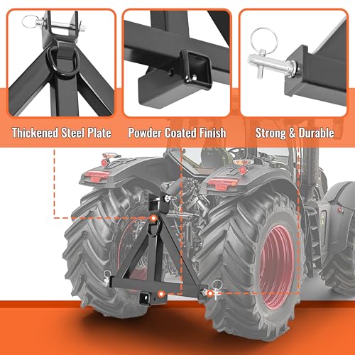 Image of ECOTRIC 3 Receiver Trailer Hitch Compatible with John