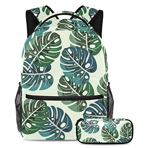 Sac à dos de voyage toucan pour fille et garçon avec étui à stylos