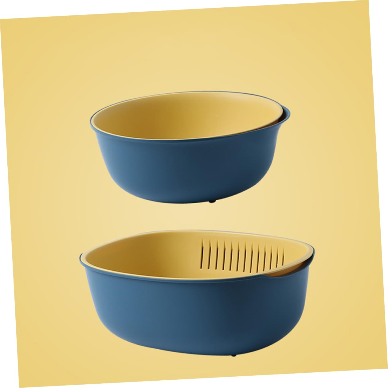 Alipis Scolapasta in Silicone per Pentola, Cestello Scolapiatti Doppio Strato in Pp, Cestino per Frutta e Verdura, Salvaspazio per Cucina e Casa