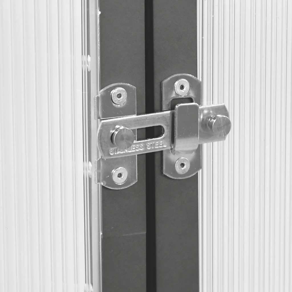 vidaXL Telaio Serra con Base Antracite 169x114x202 cm in Alluminio