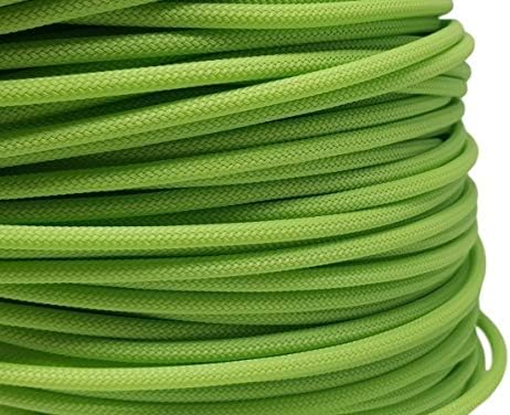 100m Color 3mm Cable Sleeve Wire Protection Pet Cable Sleeves Wire Cable Braided Pet Sleeve - Cable Sleeves - - (Color: Lime Green)