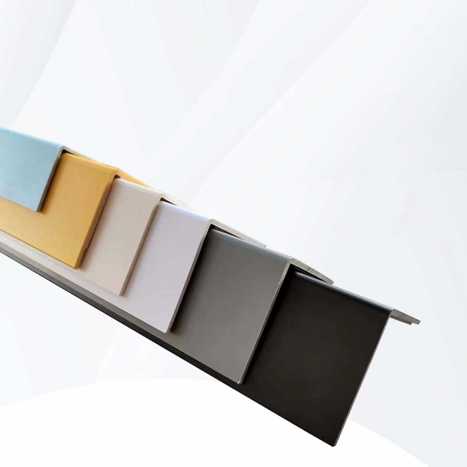 paraspigoli da parete, paraspigoli, Protezioni angolari for pareti Protezioni for angoli in plastica nera in PVC Angolo di 90 gradi Protezione for bordi for pareti, Protezione di lunga durata Striscia