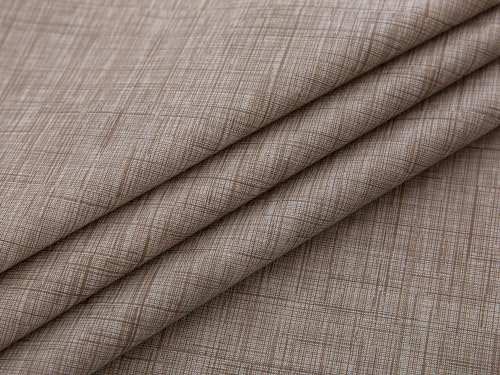 LIBERECOO Vinyl Tablecloth with Flannel Backing, Flaxen, Waterproof, Stain-Resistant, Easy-Clean Table Cover for Dining, Kitchen, and Outdoor Use, 60" x 60" Square