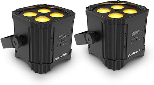 Chauvet DJ EZLINK PAR Q4 BT Iluminación LED, 2 unidades
