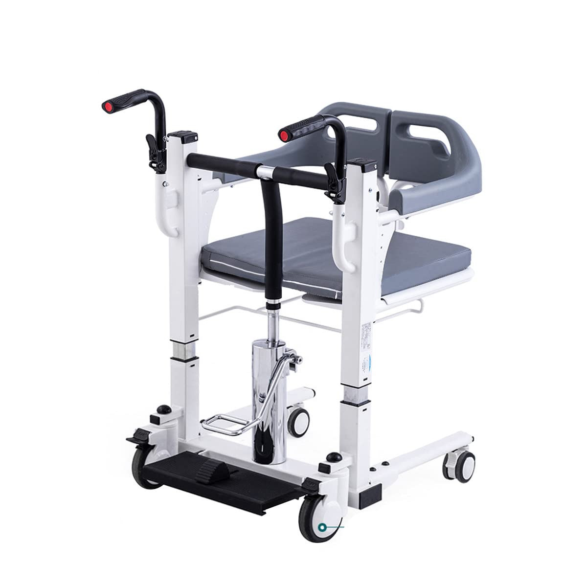 Buy Paralyzed Patient Lift Multifunctional Lift Bath Chair with Soft Cushion and Bedpan