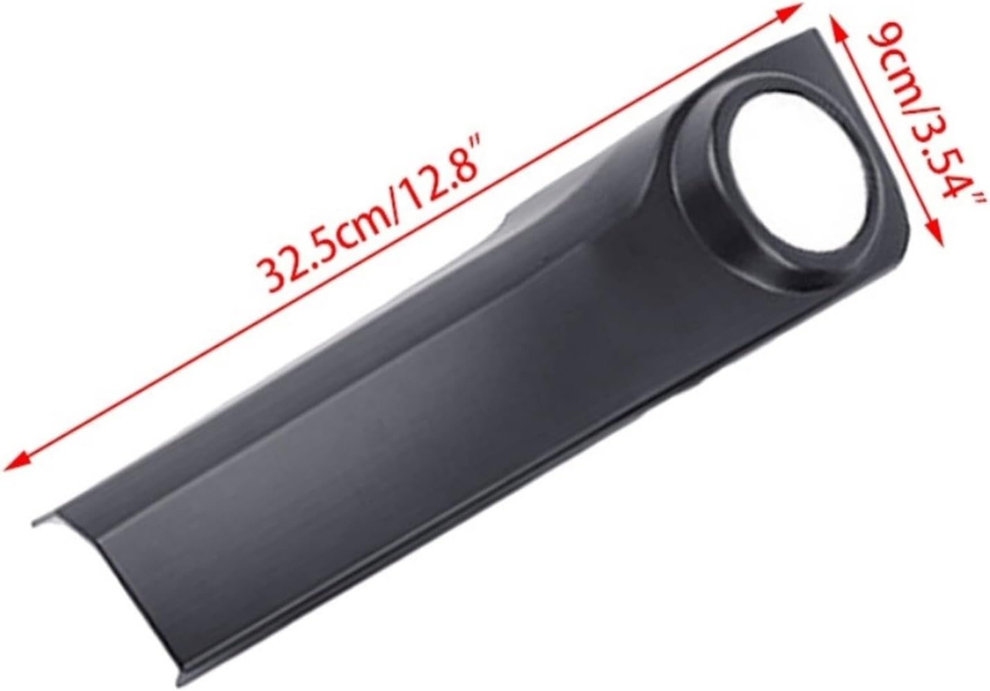 jfqm 2pcs Center Control Dashboard Air Conditioner Panel Cover Trim Fit for Toyota 4runner 2010-2021 2022 2023 LHD Glossy Black