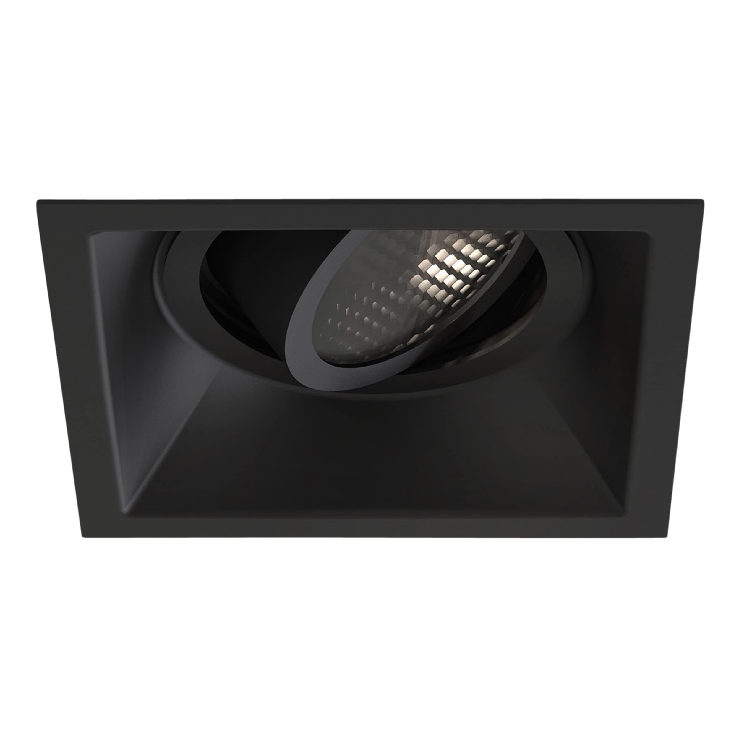 Astro Minima Slimline Square Adjustable Fire Rated Indoor Downlight Matt Black