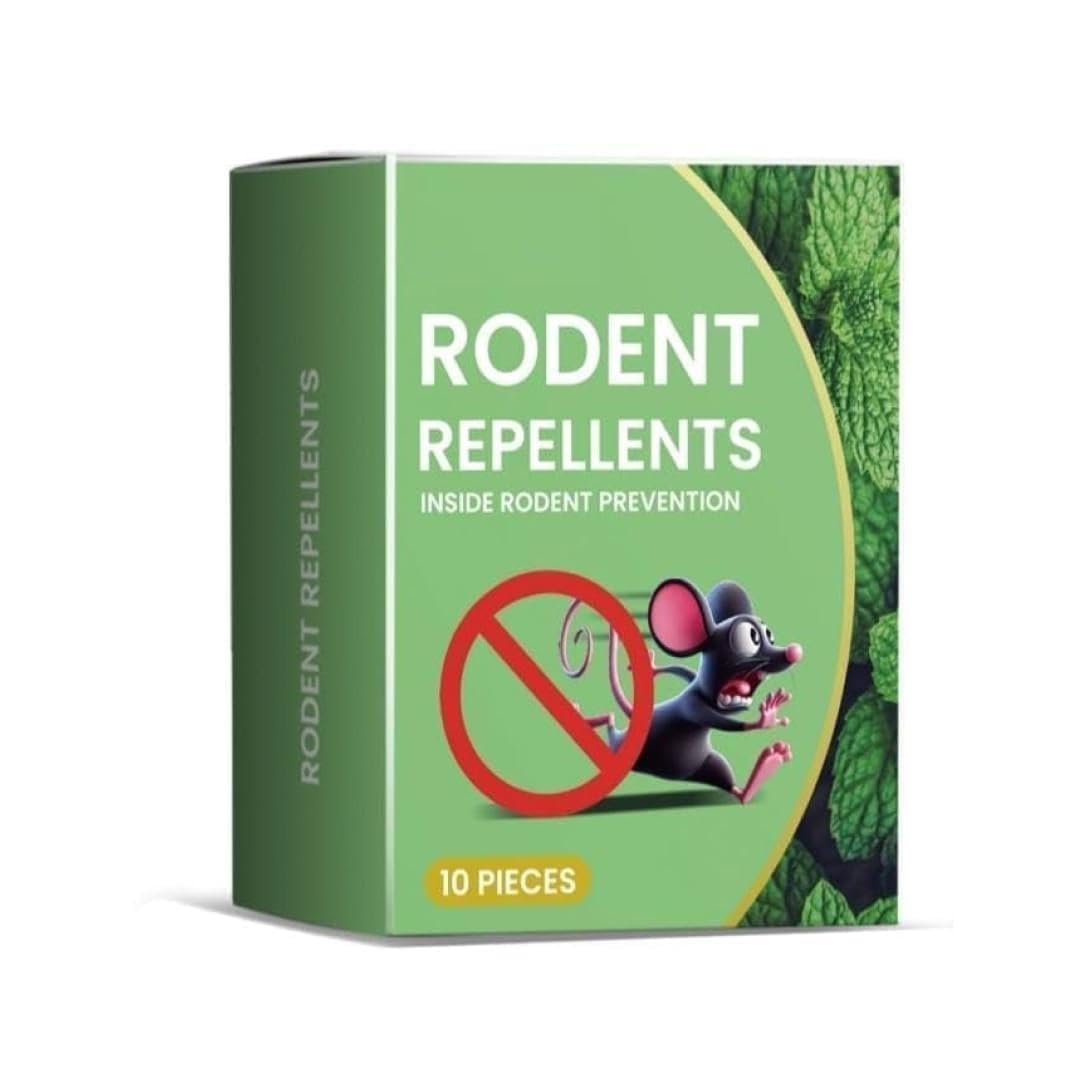 Home Indoor & Outdoor Garage Rat Controller Pills | Rodent Deterrent Tablets for Home, Garage, Basement, Warehouse, Garden and Storage Areas | Easy-to-Place Rat & Mouse Control Solution for Indoor and Outdoor Use-image-2