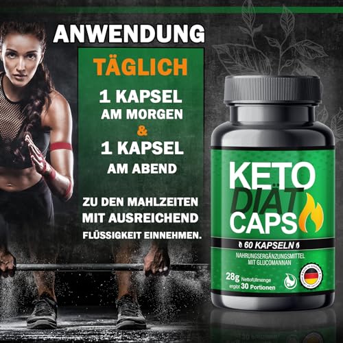 NEU: Saint Nutrition® Keto Diet Caps – Stoffwechsel Rezeptur extrem, schnell & endlich für Frauen + Männer mit hochwertige natürliche Inhaltsstoffe, Nahrungsergänzungsmittel 60 Stück – Bild 6