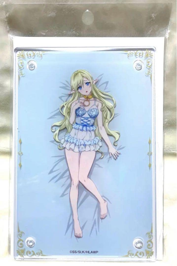 完売品　異世界迷宮でハーレムを×ドンキホーテ　ギミックアクリルパネル　ロクサーヌ 異世界迷宮でハーレムを」×ドン・キホーテ 限定コラボグッズ発売