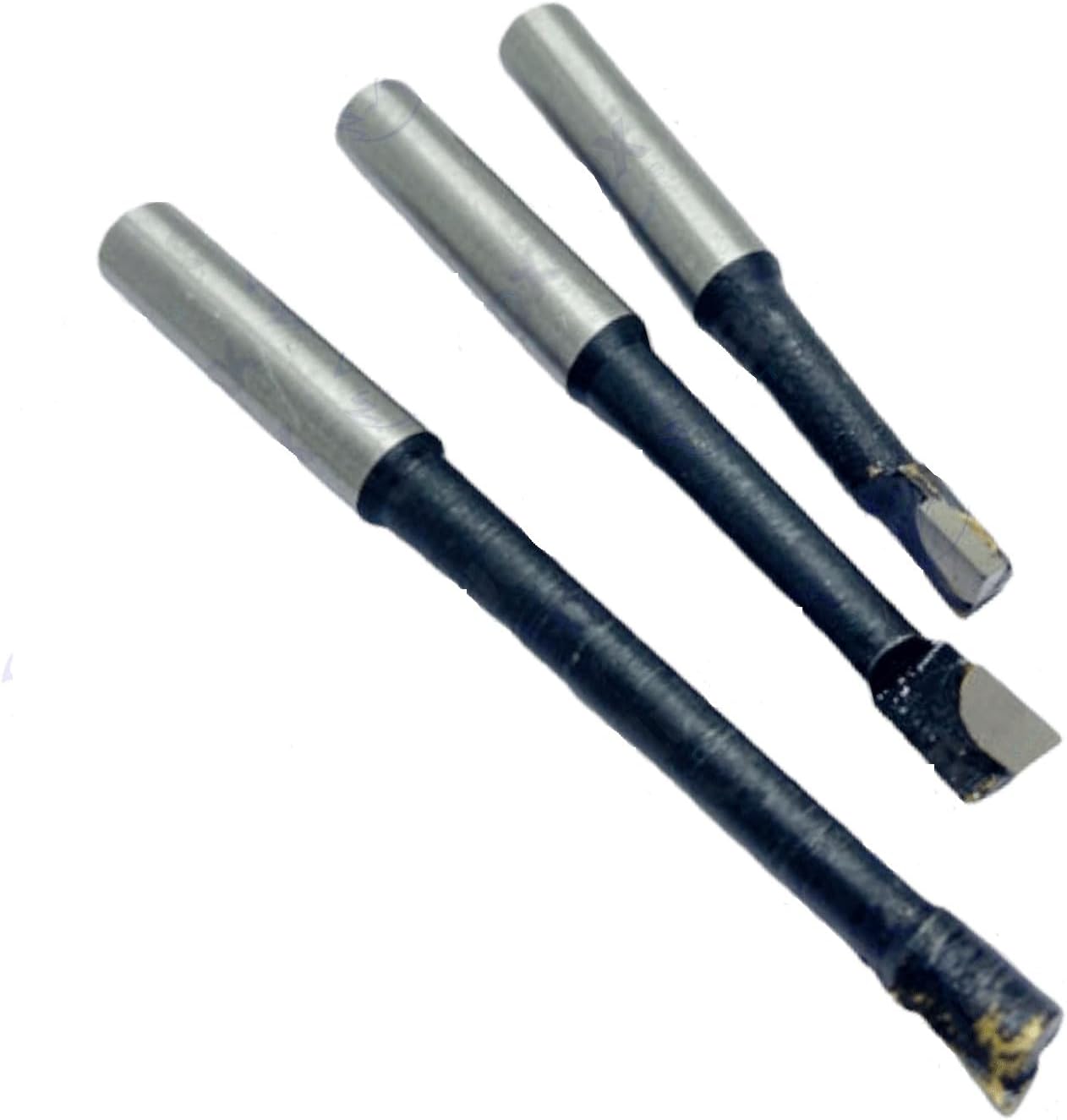 CARBIDE BORING BAR SET 8MM/3PC BORING HEAD TOOLS HARD ALLOY SHANK-Amz401