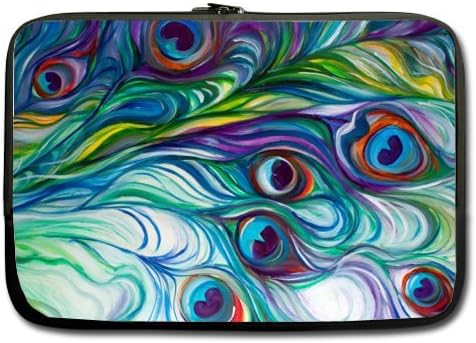 Beautiful Peacock Laptop Bag - Funny Peacock Feather 13 13.3 inch Laptop Sleeve Bags for Notebook,Macbook Pro,Macbook Air