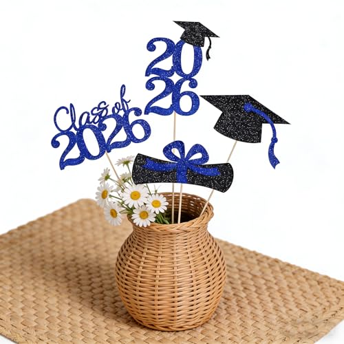 4 PCS 2026 Graduation Theme Cupcake...