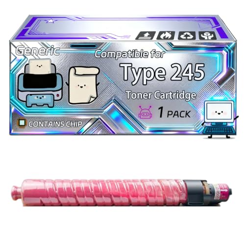 Image of PXXPEET Type 245 Toner Cartridge Compatible for Ricoh Aficio CL4000DN (1M)