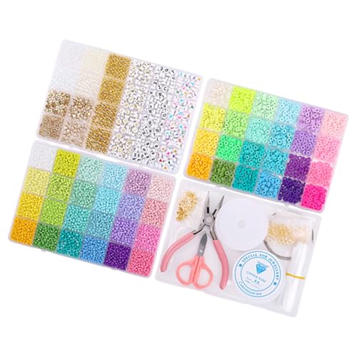 Kit de fabrication de bijoux à breloques lettres alphabet pour créer facilement ses bracelets