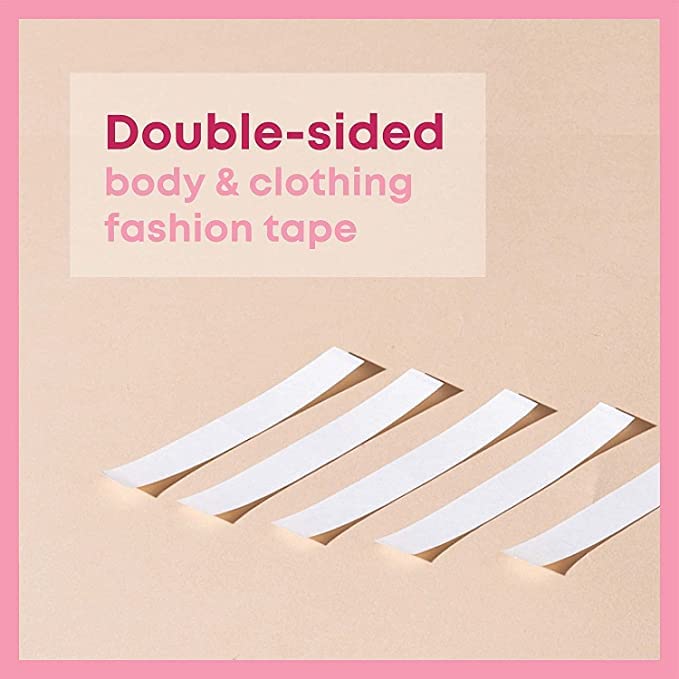CHOPWILD 35 Strips Double Sided Body Tape for Fashion, Tape for Clothes