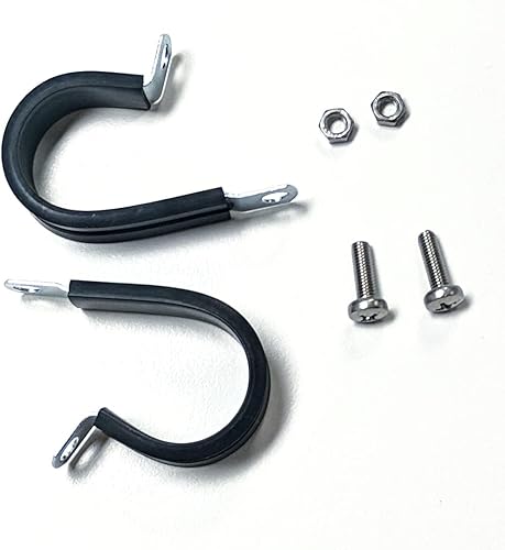 Miniatura 2 de Juego de soportes de montaje de abrazadera de matrícula delantera, compatible con VW Early Bug 1954-1967, Ghia 1956-1971