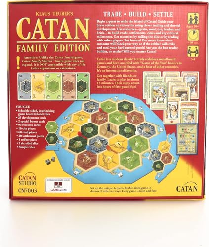 CATAN | Catan Family Edition | Board Game | Ages 10+ | 3-4 Players | 60-90 Minutes Minutes Playing Time - Image 6