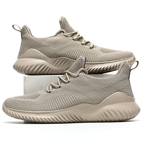 Image of Kapsen Men's Non Slip Running Shoes Ultra Light Breathable Casual Walking Shoes Fashion Sneakers Mesh Workout Sports Shoes