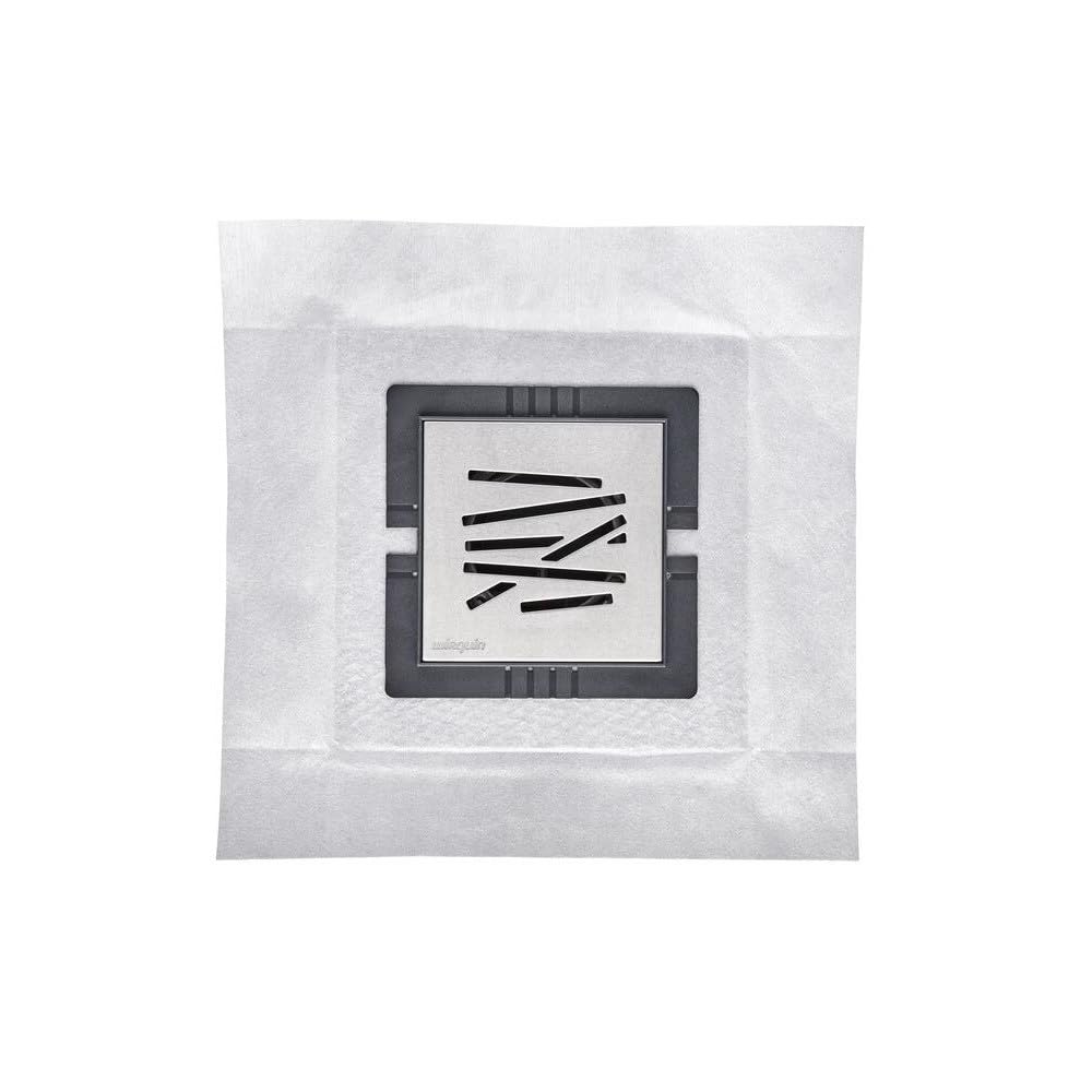Wirquin 30723966 Bonde à chaper Slim+ Mikado pour douche à l'italienne, chromé