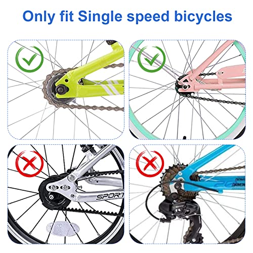 Image of Bike Training Wheels, Pair of Heavy Duty Rear with Stabilizers Mounted Kit for Kids Boy Girls Bikes of Single Speed Bicycle with 12 14 16 18 20 Inch