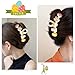 Easter Hair Claw Clips for Women Cute Bunny Hair Clips with Eggs Easter Eggs Chicken Hair Barrettes Easter Cosplay Costume Hair Pins Easter Hair Accessories for Party Decoration 1Pcs