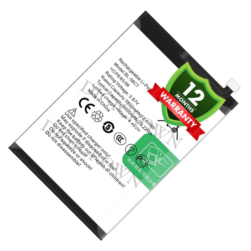 Image of Original BL-58CT Battery Compatible for Tecno Spark 7 | Tecno Spark 7T - (6000mAh) - 1 Year Warranty