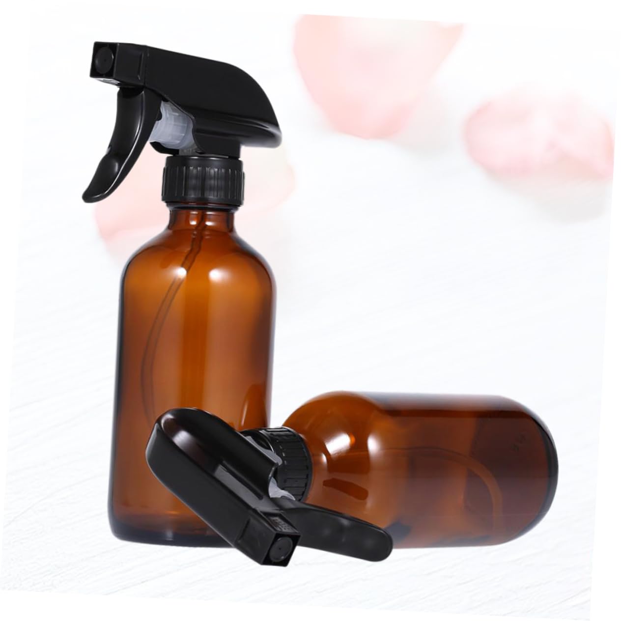 Handsprühflasche 2 Stück 500ml Braun Glas, Wiederverwendbar