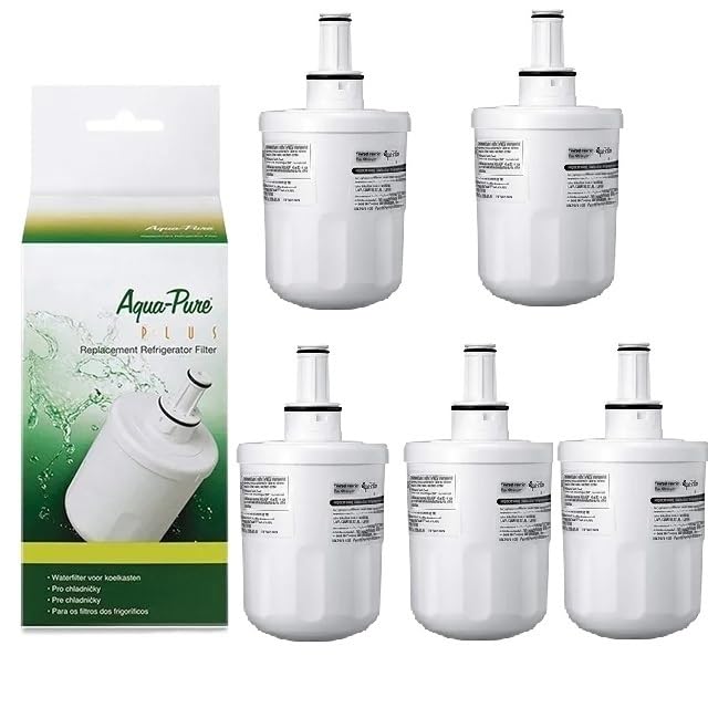 YHNNH Lot De Filtres À Eau De Rechange for Réfrigérateur, Compatibles avec Samsung, DA29-00003F, DA29-00003A, DA29-00003B, Aqua-Pure Plus, Pièces De...