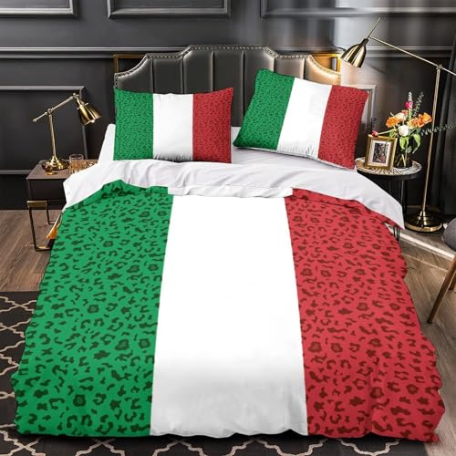 Parure de lit lémurien en microfibre supérieure avec impression 3D haute définition - 2